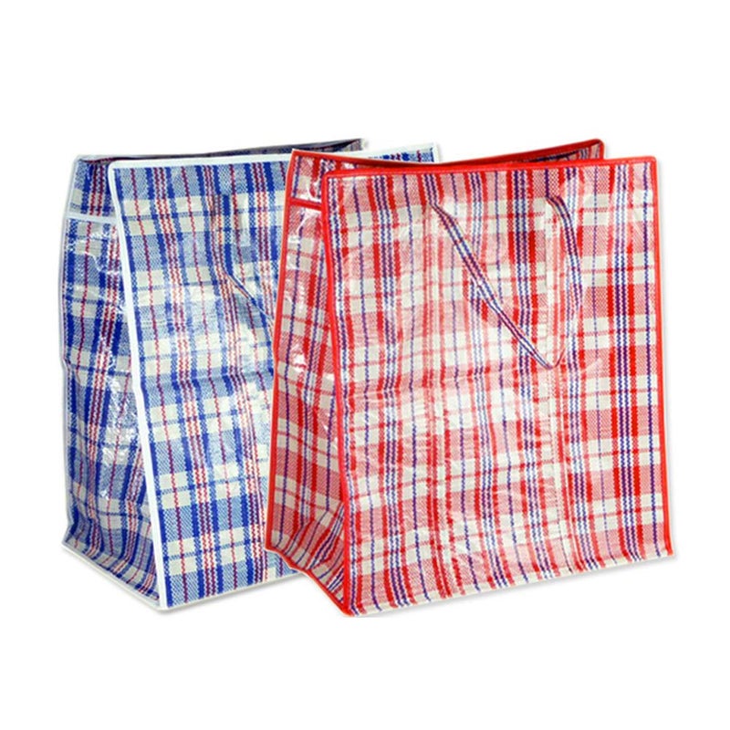 ATB Large Tote Storage Bag Reusable Shopping Groceries Laundry Organizing Zipper Bag - Image 4